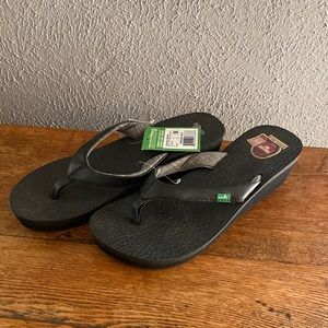Sanuk Wedge Flip Flops